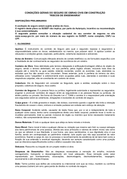 Riscos de Engenharia