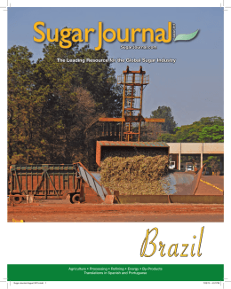 The Leading Resource for the Global Sugar Industry
