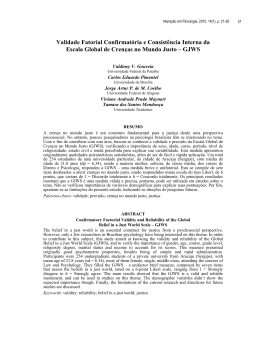 Imprimir artigo - Sistema Eletr&ocirc;nico de Revistas