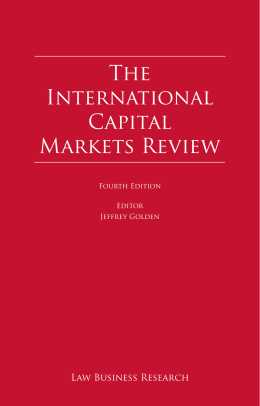 The International Capital Markets Review