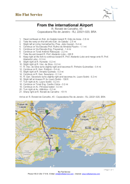 Rio Flat Service From the international Airport