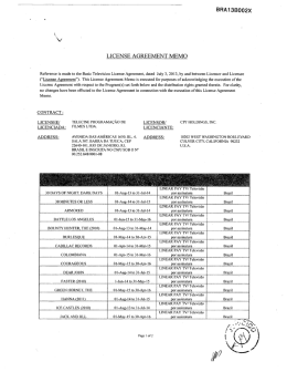 BRA-13-B002X - Telecine_CPT - License Agreement..