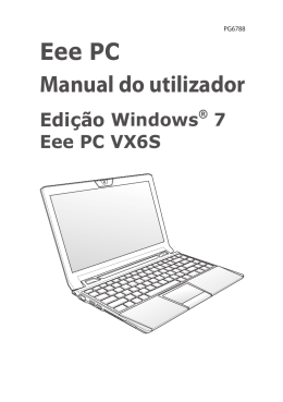 Eee PC Manual do utilizador