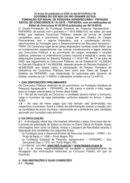 Edital - Biblio Concursos