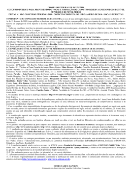 EDITAL DE RETIFICA&Ccedil;&Atilde;O