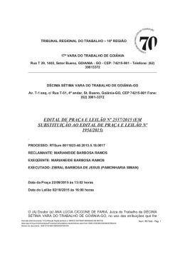 abrir edital na &iacute;ntegra - Leiloes Judiciais no Brasil