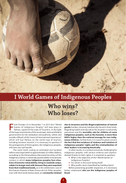 Indigenous Peoples in Brazil