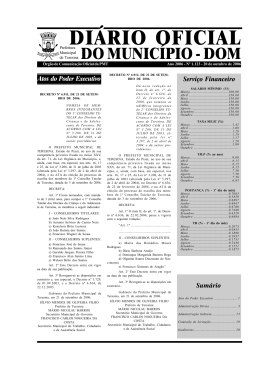 DOM1123-1-20102006 - Di&aacute;rio Oficial Eletr&ocirc;nico do Munic&iacute;pio de