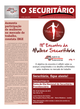 nº 976 | Junho 2014 - Sindicato dos Securitários de SP