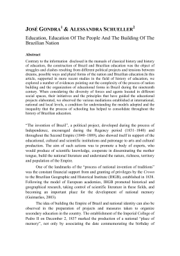 Education, Education Of The People And The Building Of The