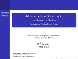 Expression Equivalence Rules