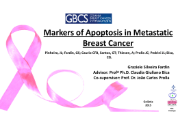 Markers of Apoptosis in Metastatic Breast Cancer