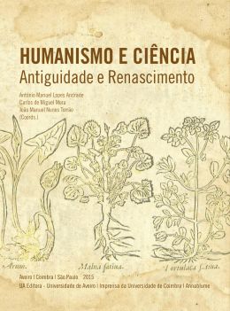 Humanismo e Ciência: Antiguidade e Renascimento
