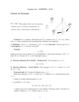 Semin&aacute;rio que apresentei na disciplina de Topologia Geral