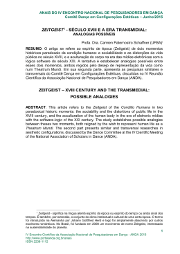 ZEITGEIST1 - S&Eacute;CULO XVIII E A ERA TRANSMIDIAL