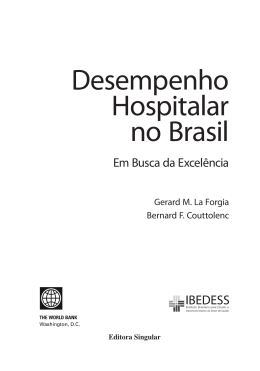 Desempenho Hospitalar no Brasil