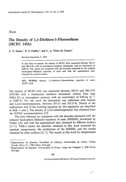 The Density of 1,1-Dichloro—l