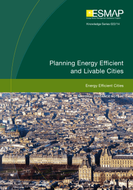 Planning Energy Efficient and Livable Cities | Mayoral
