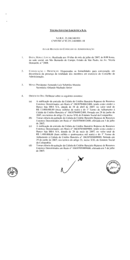 Ratificações - Mzweb.com.br