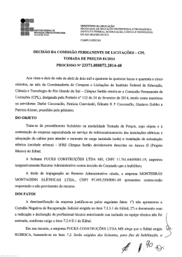 3. Decis&atilde;o CPL