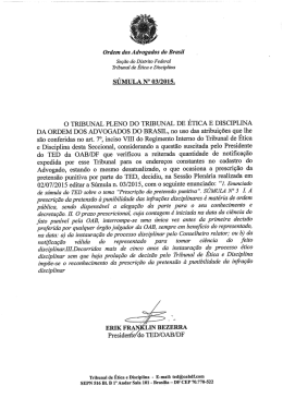 s&Uacute;MULA N&deg; 03/2015.