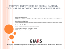 the case of accounting sciences in Brazil