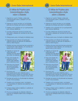 25 Ideias para Projetos - Lions Clubs International