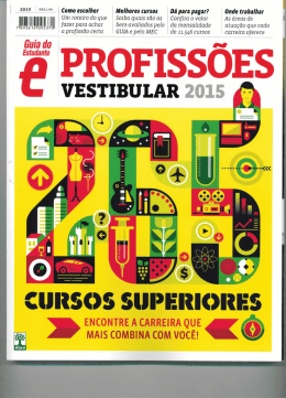 Artigo com Maria Stella - Guia do Estudante 2015