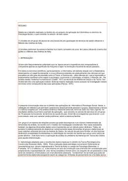 RESUMO Relata-se o trabalho realizado no &acirc;mbito de um projecto