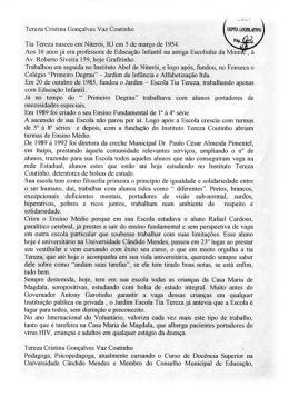 Tereza Cristina Gonçalves Vaz Coutinho `I`ia Tereza