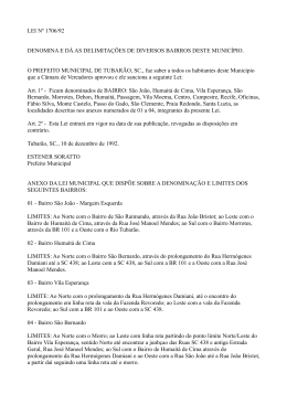 Lei dos Bairros e Comunidades pdf