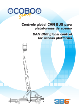 Catálogo Controle Global CAN BUS para Plataformas de