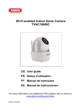 Wi-Fi-enabled Indoor Dome Camera TVAC19000C US User