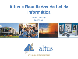 ALTUS Sistemas de Informática S.A.