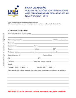 Excurs&atilde;o Pedag&oacute;gica a Buenos Aires