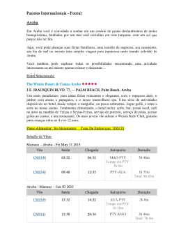 PDF: XXIV Convenção Nacional - Pacotes Internacionais