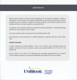 QUESTÃO 01 - UniBrasil