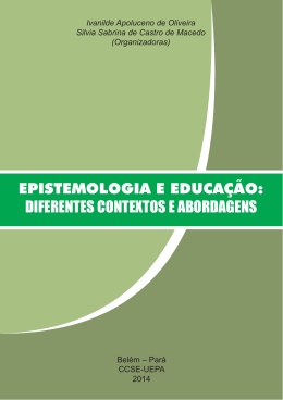 EPISTEMOLOGIA E EDUCA&Ccedil;&Atilde;O.indd