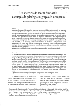 ISSN 1517-5545 Revista Brasileira de Terapia