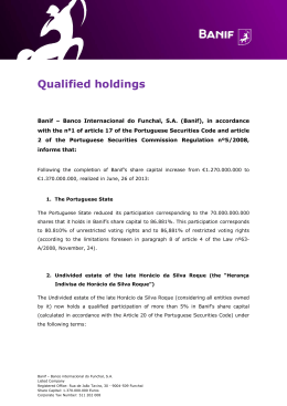 Qualified holdings