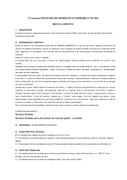 3º Concurso DESENHO HUMORÍSTICO EMMERICO NUNES