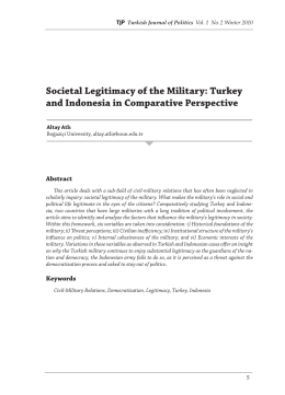 Turkey and Indonesia in Comparative Perspective