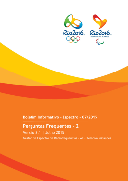 - Rio 2016