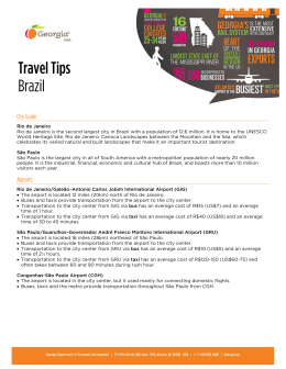 Travel Tips Brazil