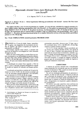 Informa&ccedil;&atilde;o Cl&iacute;nica - Sociedade Brasileira de Anestesiologia