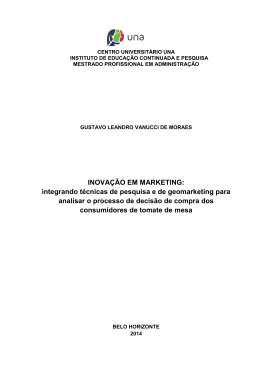 MORAES, Gustavo Leandro Vanucci de. COMPORTAMENTO DO