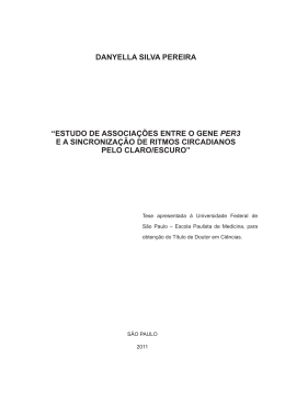 DANYELLA SILVA PEREIRA &ldquo;ESTUDO DE ASSOCIA&Ccedil;&Otilde;ES ENTRE