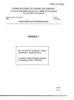 EXAME NACIONAL DO ENSINO SECUND&Aacute;RIO