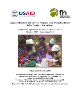 ended 2010 - Care Groups Info