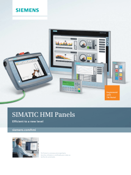SIMATIC HMI Panels - Efficient to a new level